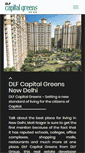 Mobile Screenshot of capitalgreensdlf.in